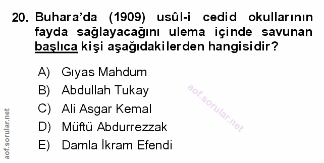 Soru 20