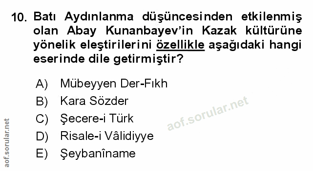 Soru 10