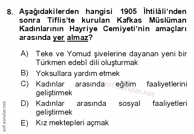 Soru 8