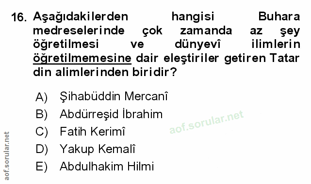 Soru 16