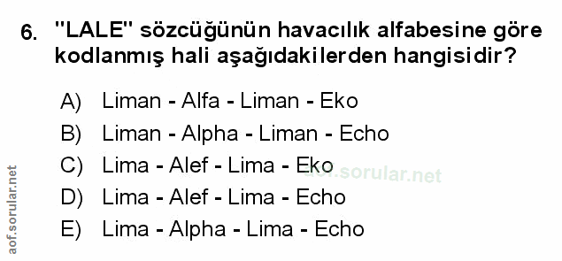 Soru 6