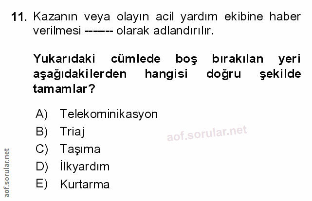 Soru 11