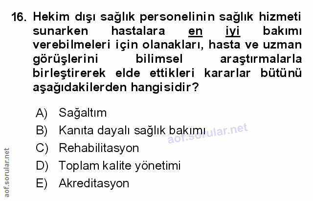 Soru 16