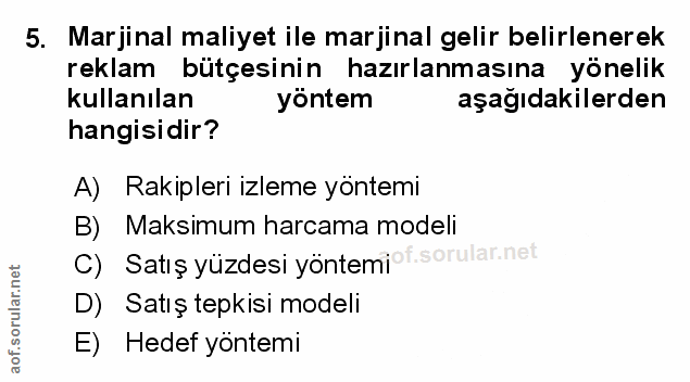 Soru 5
