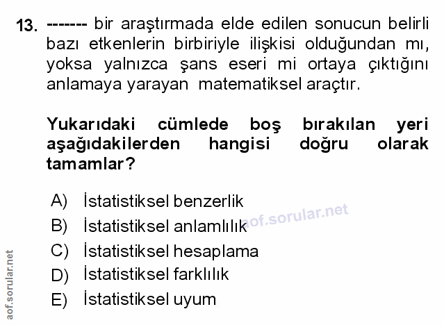 Soru 13