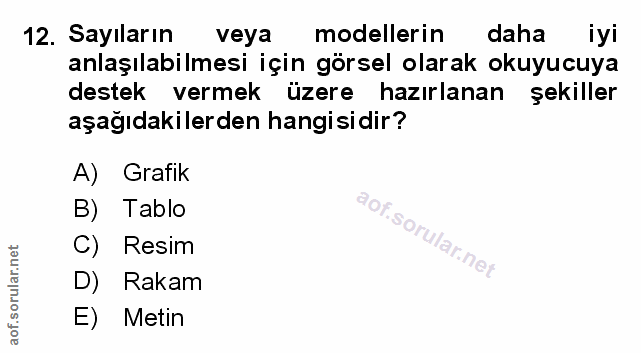 Soru 12