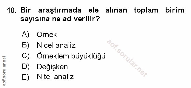 Soru 10