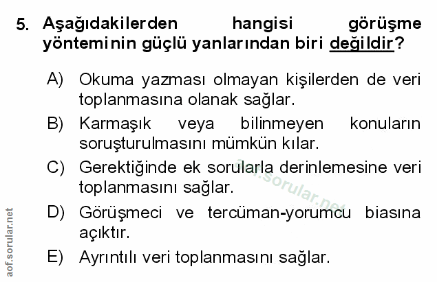 Soru 5
