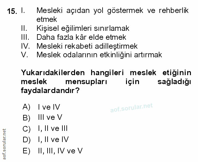 Soru 15
