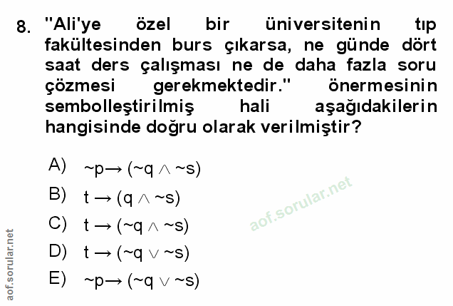 Soru 8