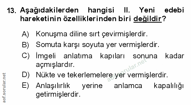Soru 13