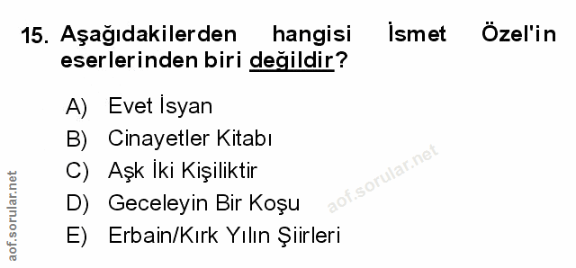 Soru 15