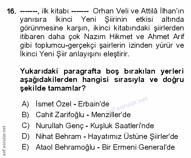 Soru 16