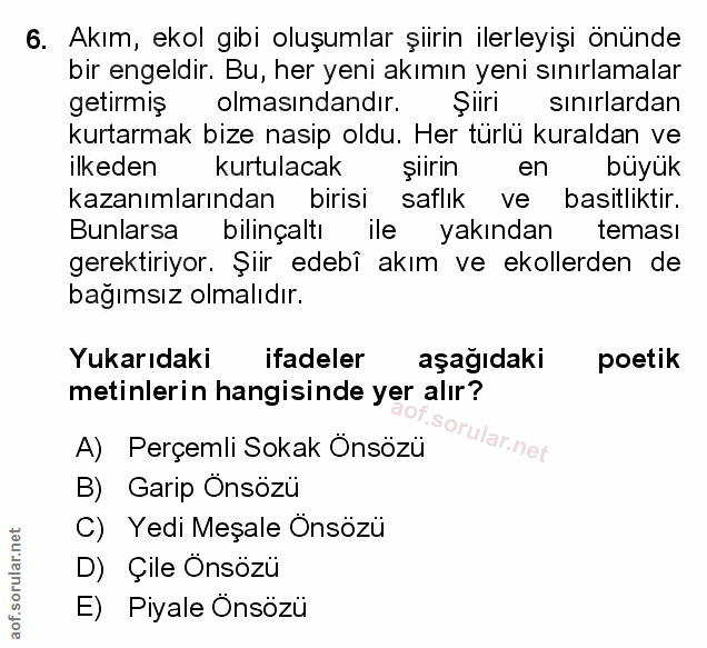 Soru 6