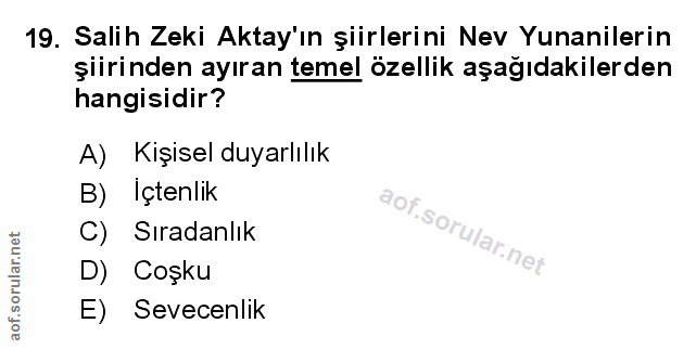 Soru 19