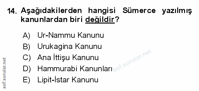 Soru 14