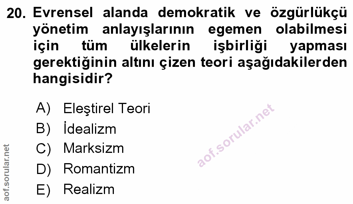 Soru 20