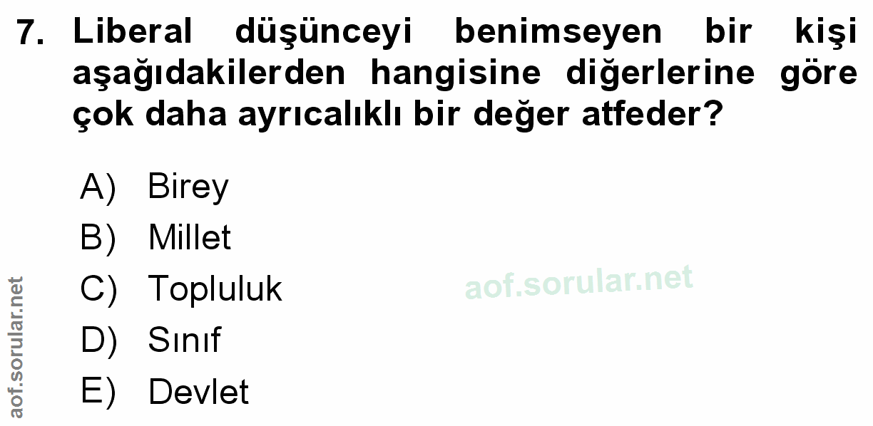 Soru 7