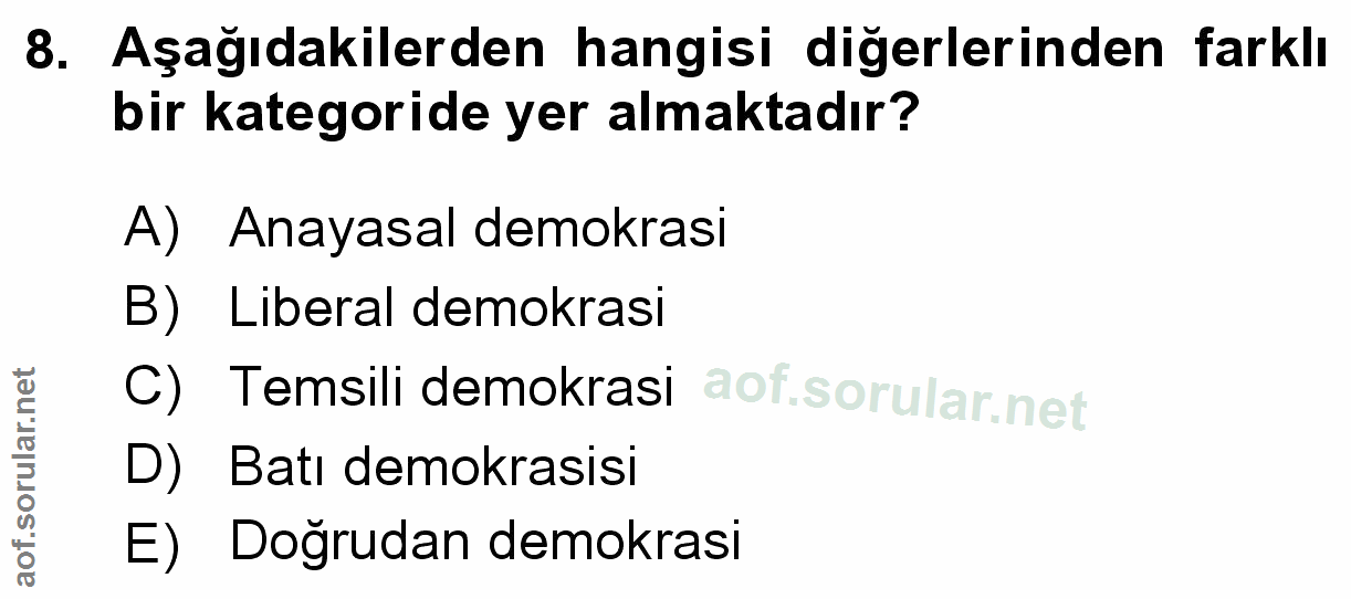 Soru 8