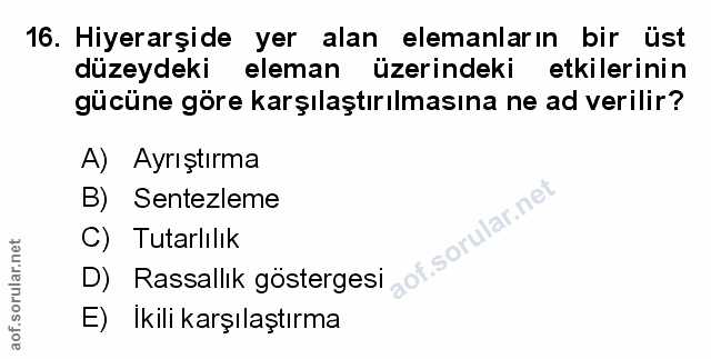 Soru 16