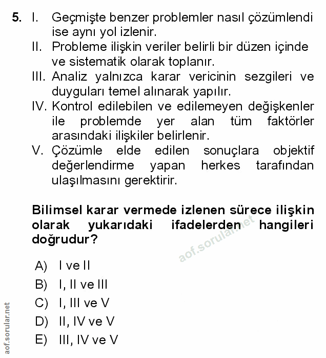 Soru 5