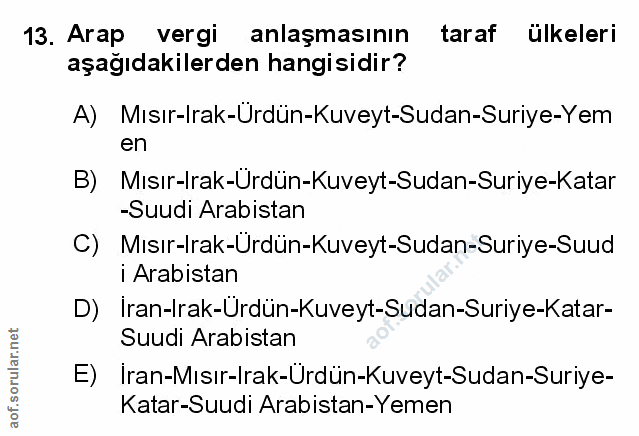 Soru 13