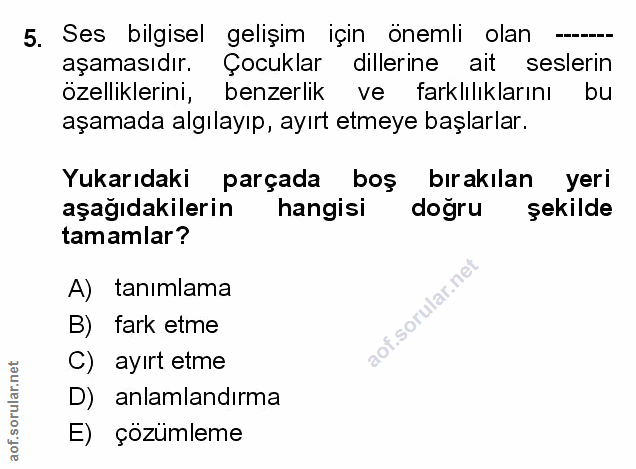 Soru 5