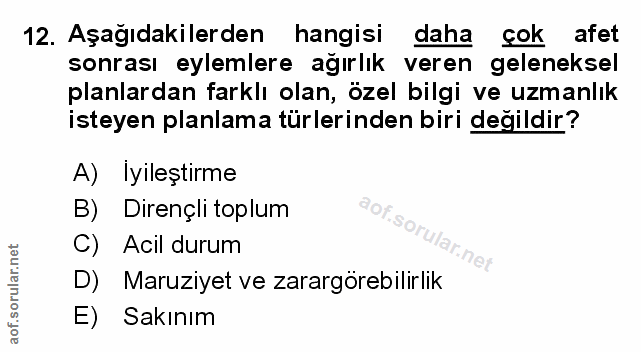 Soru 12