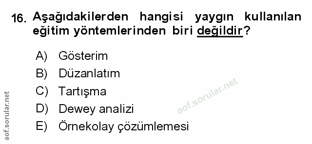 Soru 16