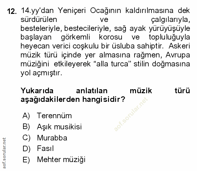 Soru 12