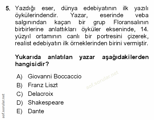 Soru 5