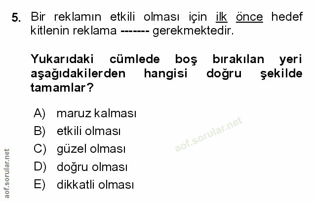 Soru 5