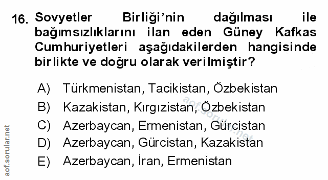 Soru 16