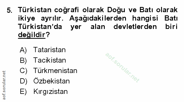 Soru 5