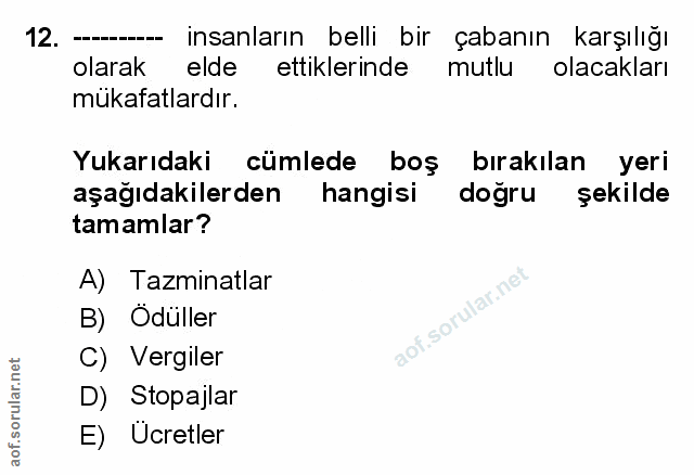 Soru 12