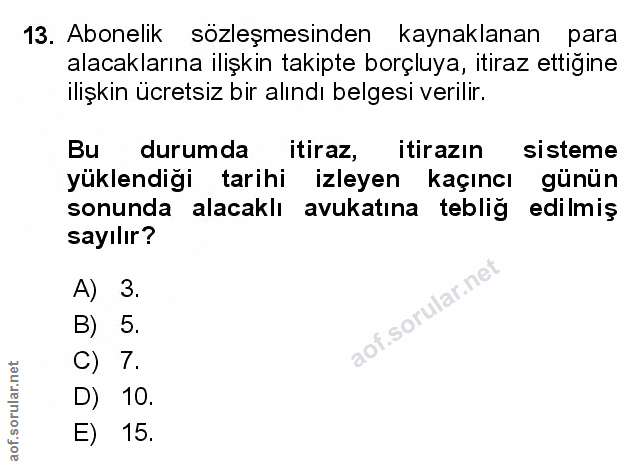 Soru 13