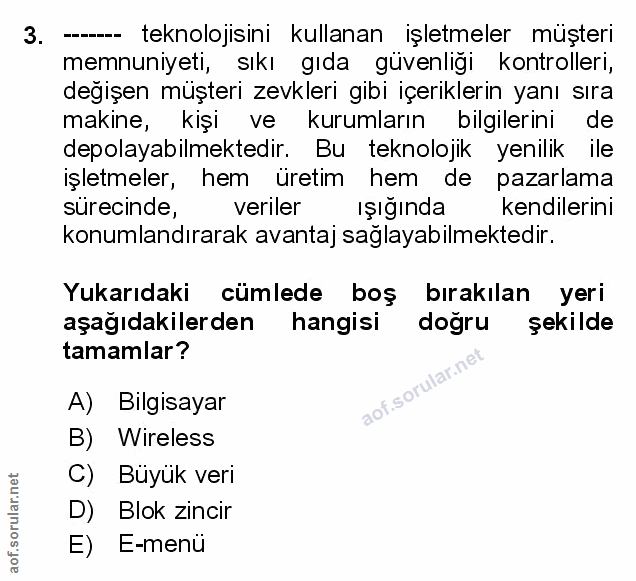 Soru 3