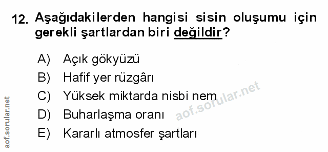 Soru 12