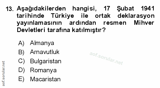Soru 13