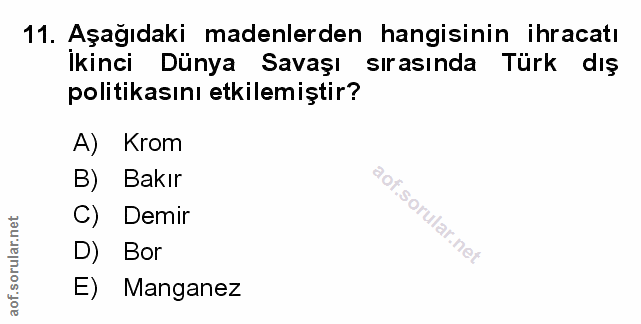 Soru 11