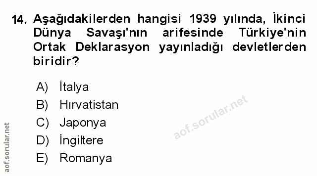 Soru 14