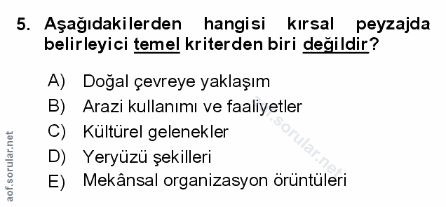 Soru 5