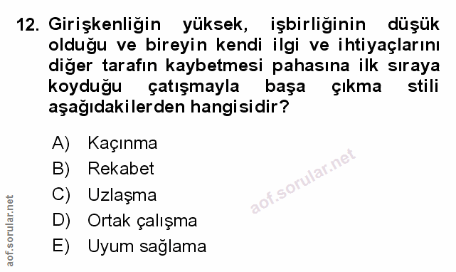 Soru 12