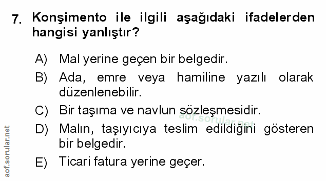 Soru 7
