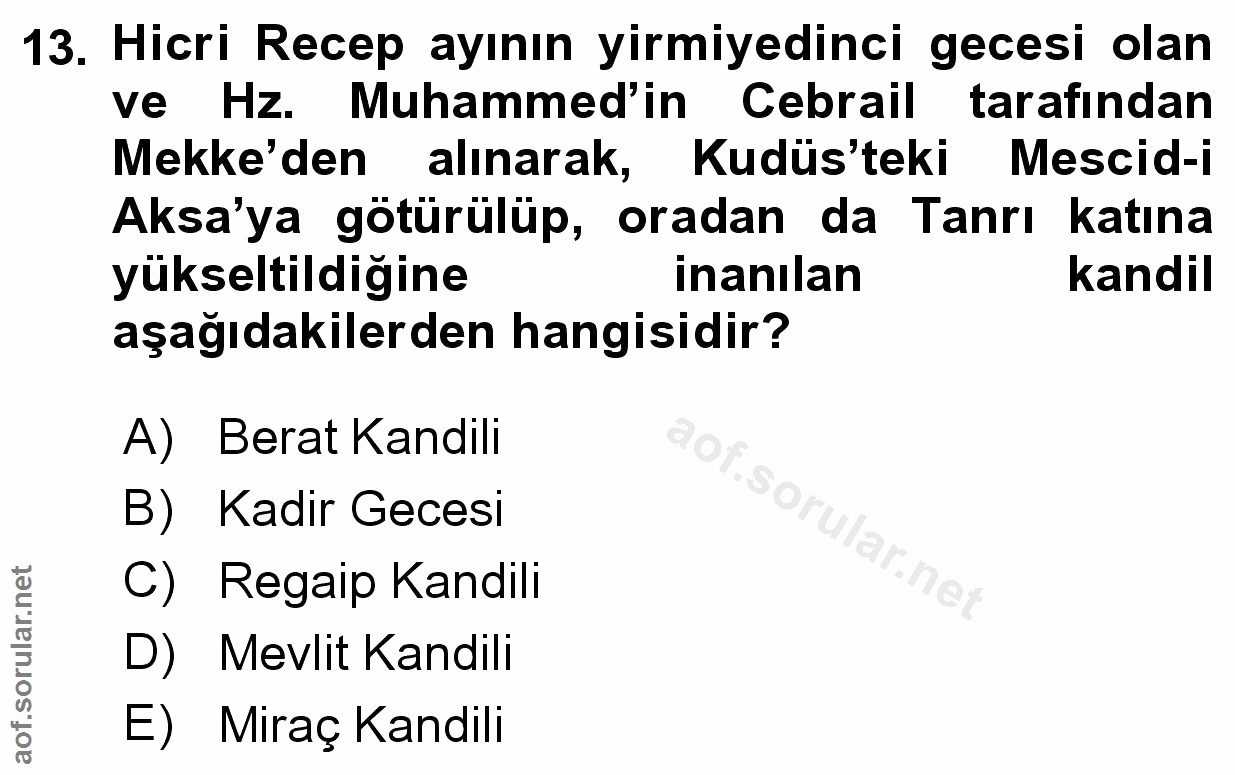 Soru 13