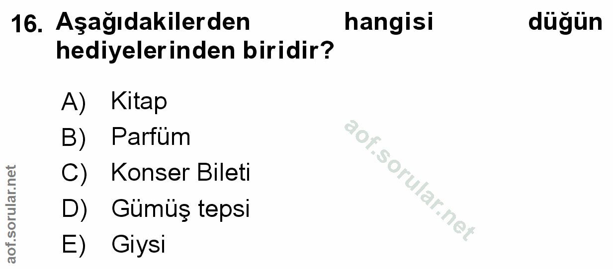 Soru 16