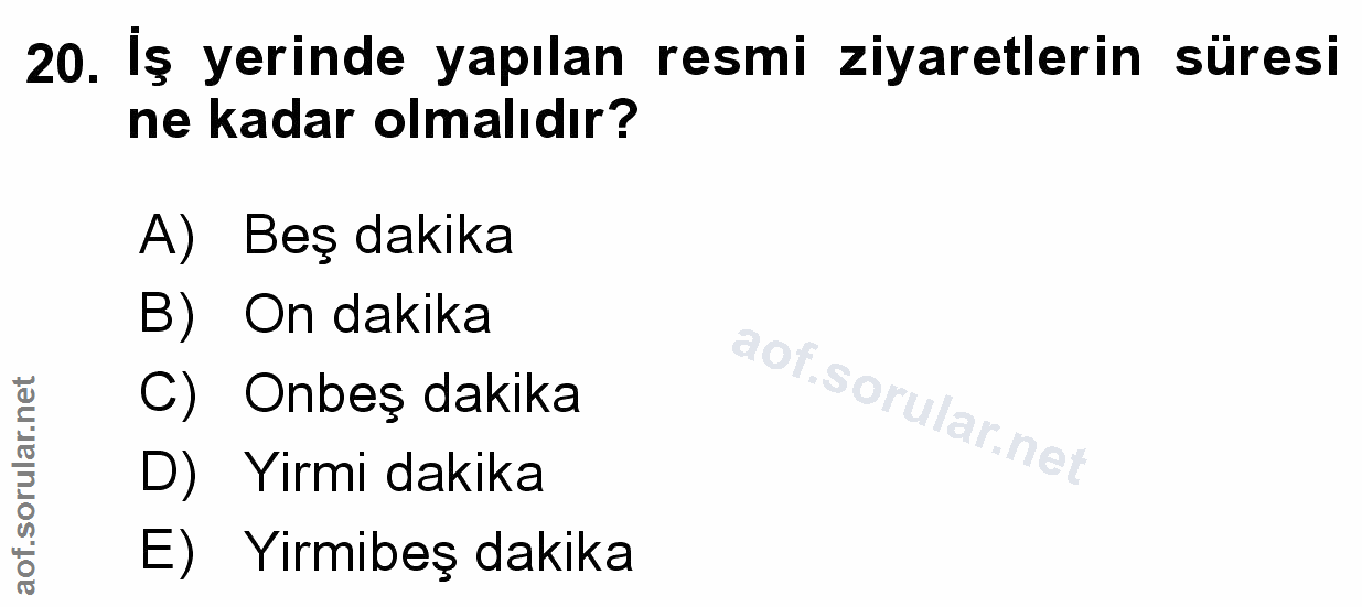 Soru 20