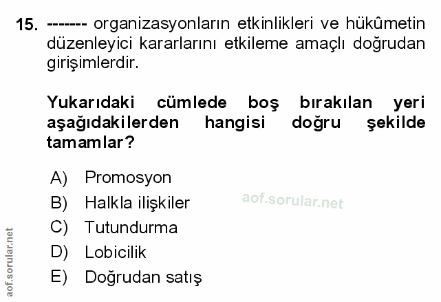Soru 15
