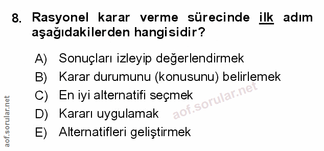 Soru 8