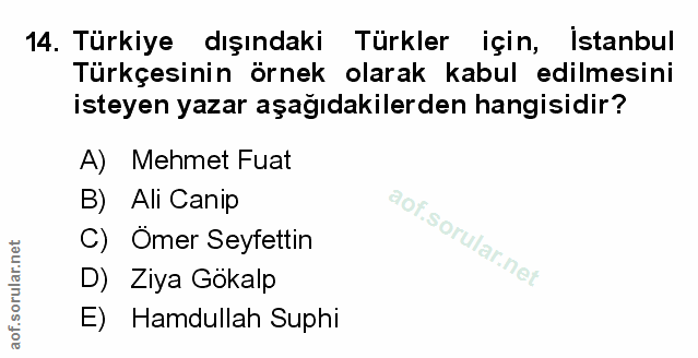 Soru 14